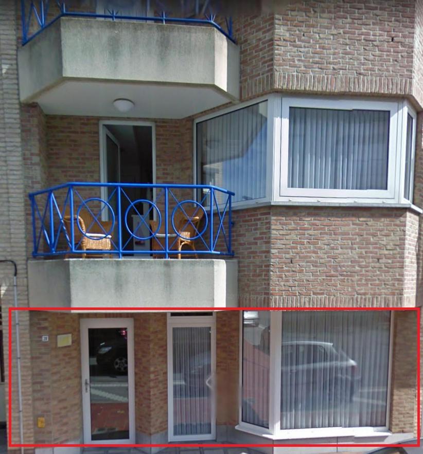 Familie Appartement Hartje Knokke Met Optie Parking Zewnętrze zdjęcie